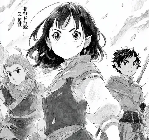 hero 主视觉展示漫画题材环境，封面卡片用于展示不同题材的阅读入口示例